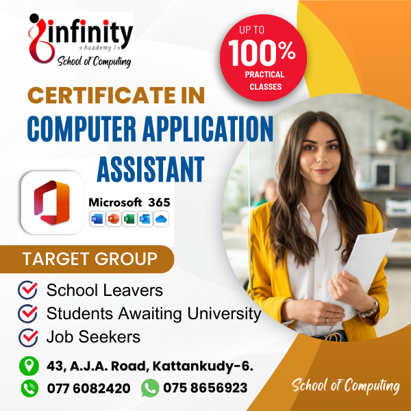 Certificate in Computer Application Assistant (60 Hours)
